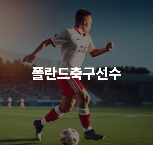 폴란드축구선수  축구 스타 얀 토마제프스키 러브랜도프스키 역사와 성적 월드컵 유로대회