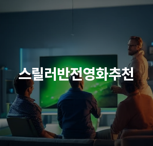 스릴러 반이짱 스릴러반전영화추천  짜릿함 폭발 머리 아찔한 스토리 감정 설켜