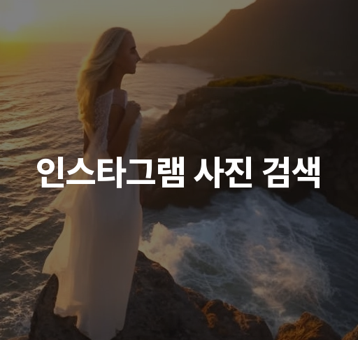 인스타그램 사진 검색  사진 검색 엔진 소셜 미디어 이미지 찾기