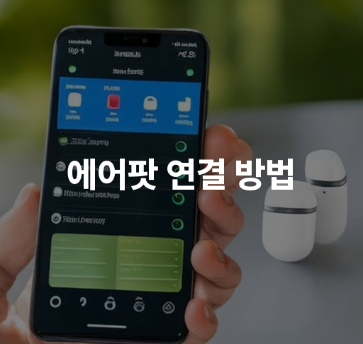 에어팟 연결 방법  iPhone Mac Apple Watch 연결하는 순서대로 안내