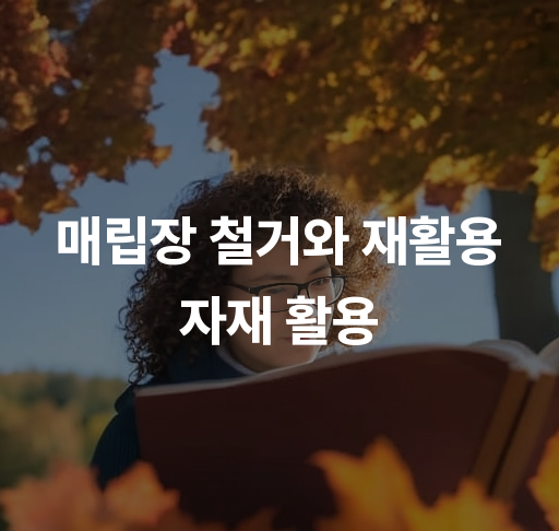 매립장 철거와 재활용 자재 활용  환경 보호를 위한 재활용 방안  지속 가능한 건설을 위한 자재 활용