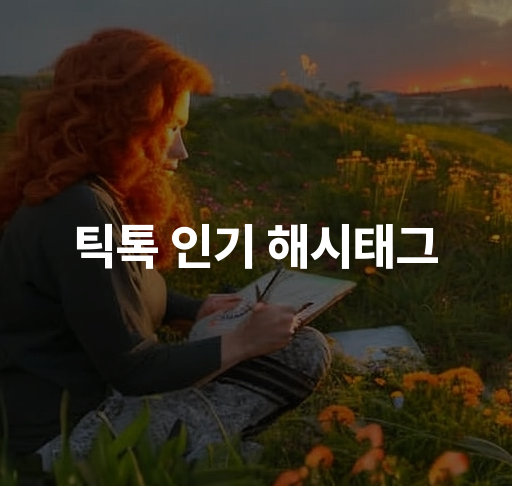 틱톡 인기 해시태그  효과적인 사용법과 최신 트렌드